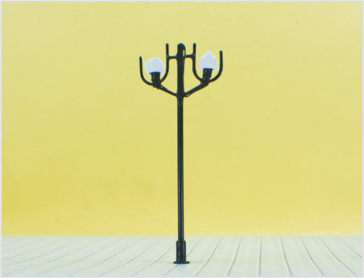 Chine T137Demande OEM 6V lumineux rue modèle lampadaire pour Train Layout / Factory Layout fournisseur