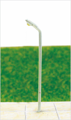 Chine T93 Custom 6V rue deux têtes en plastique modèle lampe Post pour Railroad Layouts 3,5 cm fournisseur