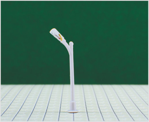 Chine RA200 Custom 6V Billboard rue plastique échelle modèle lampadaire HO ferroviaire Layouts 5 cm fournisseur