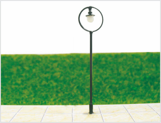 Chine T87 6V 8,5 cm lumineux lumière lampadaire de rue Miniature modèle pour la mise en Train fournisseur