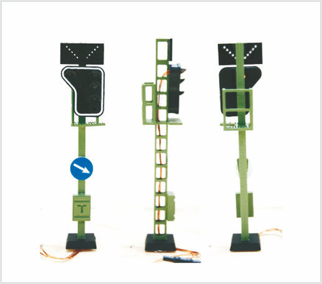Chine T153 Custom 6V Billboard rue plastique échelle modèle lampadaire pour HO ferroviaire Layouts fournisseur