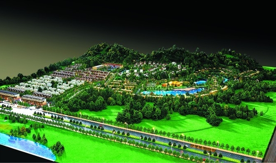 Chine modèle de la sculpture 3D en hôtel 3D, mini modèle d'échelle d'architecture fournisseur