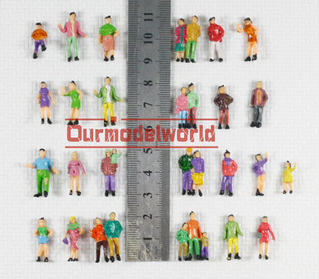 P87-25 1/87 HO gens de modèle à l'échelle architecturale peint des Figures 2.0 cm fournisseur