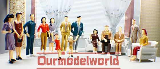 le modèle femelle de peuples intérieurs miniatures de 7.0cm figure l'emballage fait sur commande d'ODM d'OEM fournisseur