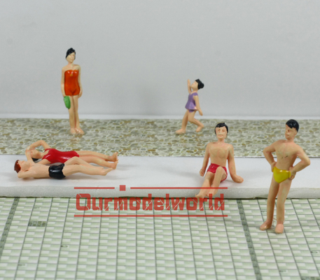 noir architectural de 1/75 personnes de modèle d'échelle pour des dispositions de Chambre d'échelle de DIY fournisseur