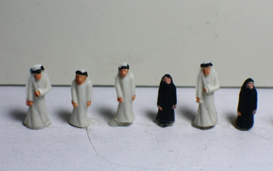 HO/N/chiffre humain modèle d'échelle échelle de TTT de personnes architecturales de modèle fournisseur