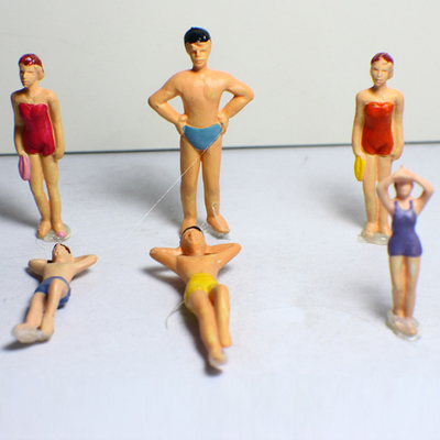 La miniature modèle de personnes d'architecture modèle des passe-temps appropriés de personnes/décoration fournisseur