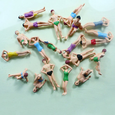 La miniature modèle de personnes d'architecture modèle des passe-temps appropriés de personnes/décoration fournisseur