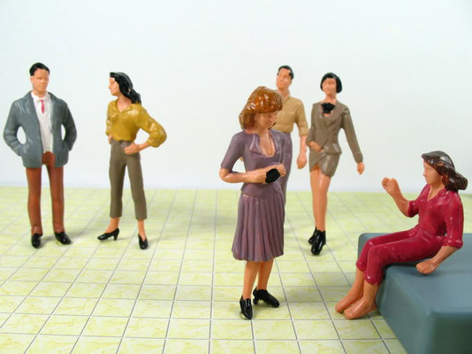 HO/passagères architecturales de personnes de modèle échelle de G/O/Preiser fournisseur