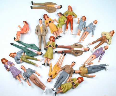 HO/passagères architecturales de personnes de modèle échelle de G/O/Preiser fournisseur