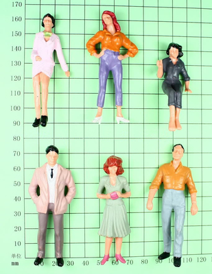 HO/passagères architecturales de personnes de modèle échelle de G/O/Preiser fournisseur
