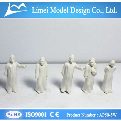 Le train de modèle d'échelle d'OO figure pour la taille d'architectes/étudiants 5.5cm fournisseur