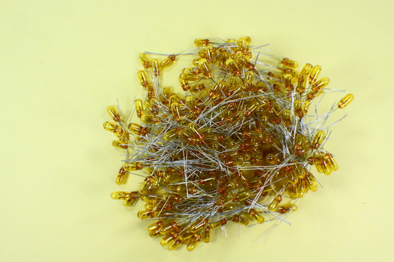 Lampes ferroviaires modèles jaunes 3mm 6.5V pour la Chambre de poupée/bâtiments d'Ailroad fournisseur