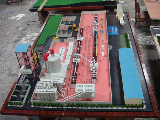Modèles en plastique d'urbanisme d'utilisation des terres de dispositions de train de modèle d'échelle de N fournisseur
