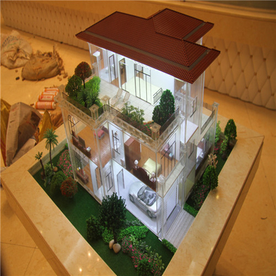Fabricant modèle architectural intérieur, modèle durable de disposition de Chambre fournisseur