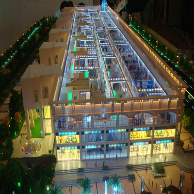 Portable modèle architectural qui respecte l'environnement de fabricant pour la planification de centre commercial fournisseur