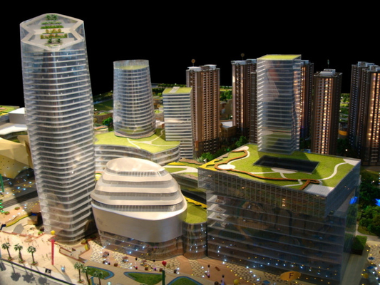 beau fabricant 3D modèle architectural miniature pour le bâtiment de bureau de l'administration publique fournisseur
