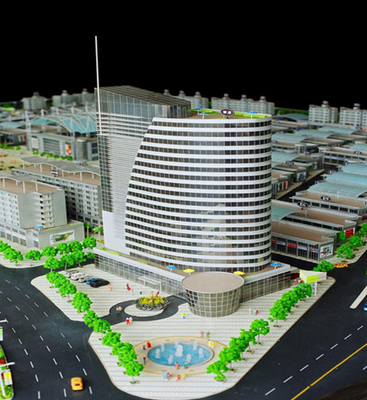 Fabricant modèle architectural miniature résidentiel, beau modèle architectural de la villa 3D fournisseur