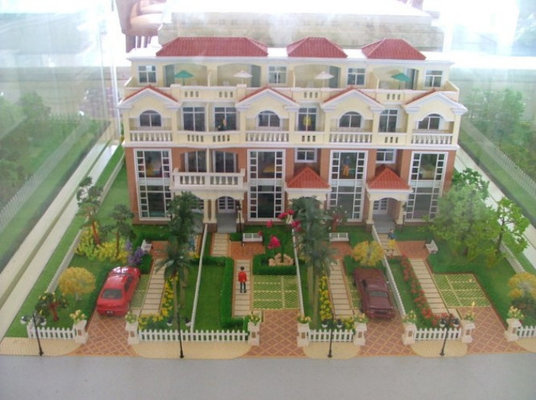 Fabricant modèle architectural miniature résidentiel, beau modèle architectural de la villa 3D fournisseur