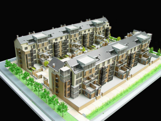 3D allumant le fabricant modèle architectural miniature, modèles d'échelle de Real Estate fournisseur