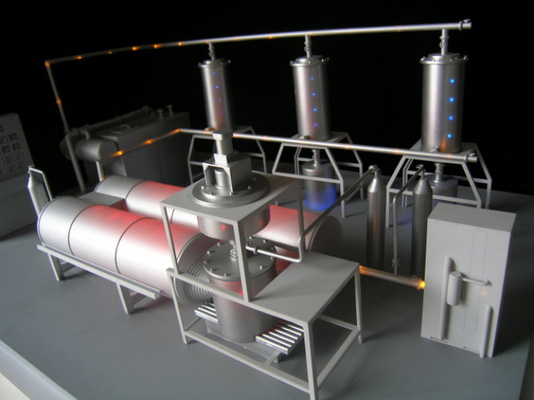 Modèle mécanique/marin de fabricant modèle architectural miniature industriel, fournisseur