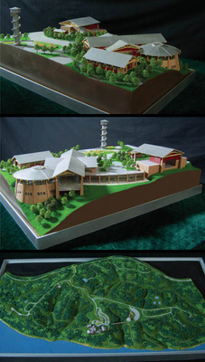 Fabricant modèle architectural de ville, modèle architectural miniature d'urbanisme fournisseur