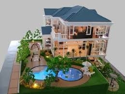 Biens modèles architecturaux miniatures de fabricant de villas avec l'étalage intérieur fournisseur