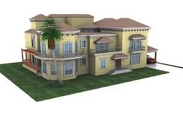Fabricant modèle architectural d'éclairage intérieur, modèle architectural miniature de villa de luxe fournisseur