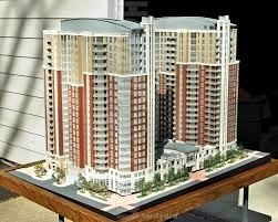 Fabricant modèle architectural d'appartement, fabrication résidentielle de modèle d'échelle de projet fournisseur
