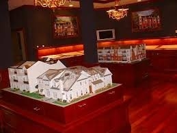 Fabricant modèle architectural d'appartement, fabrication résidentielle de modèle d'échelle de projet fournisseur