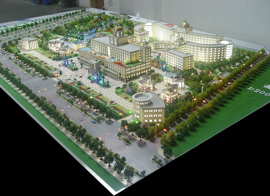 Fabricant modèle architectural miniature résidentiel, modèle de planification d'utilisation des terres fournisseur