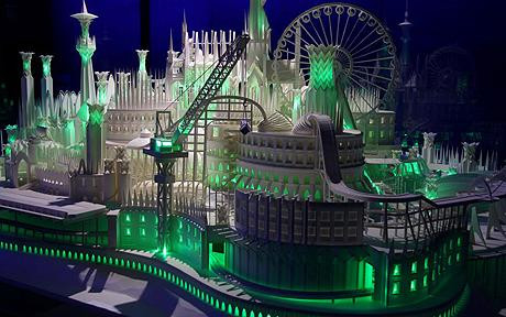 Fabricant modèle architectural miniature portatif, supports modèles modulaires d'exposition fournisseur