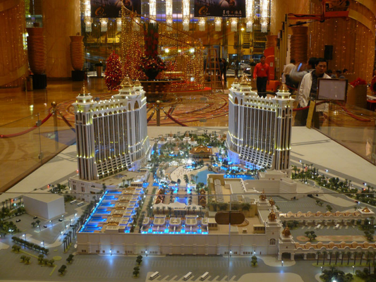 fabricant 3D modèle architectural miniature qui respecte l'environnement pour l'exposition de construction fournisseur