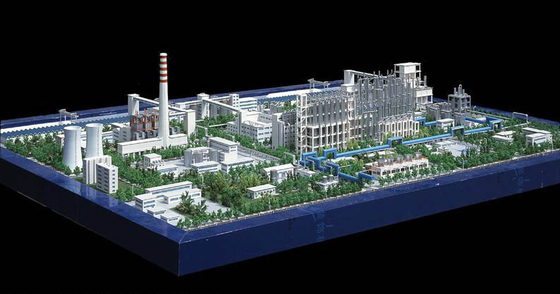 Fabricant modèle architectural en cristal 3D beau pour la construction/créations de modèles fournisseur