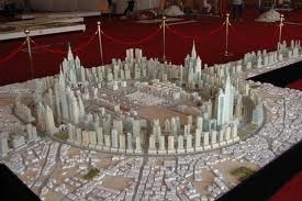 Fabricant modèle architectural miniature de Real Estate, étalage environnemental de modèle d'échelle fournisseur