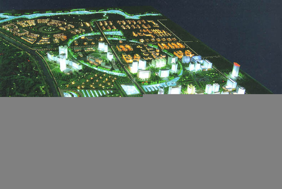 Fabricant modèle architectural de bel éclairage pour le projet d'investissement immobilier fournisseur