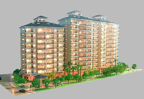 Modèle architectural d'hôtel faisant à approvisionnements 3D le CE virtuel ROHS fournisseur