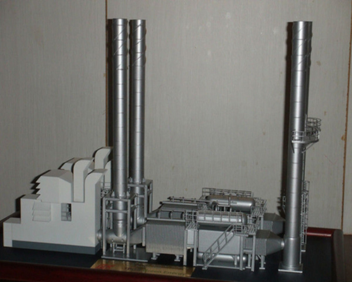 Miniature modèle architecturale durable acrylique de fabricant pour la planification industrielle de disposition fournisseur