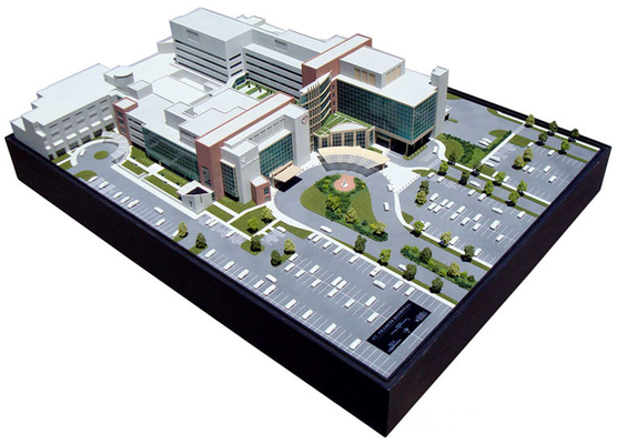 Miniature modèle architecturale durable acrylique de fabricant pour la planification industrielle de disposition fournisseur