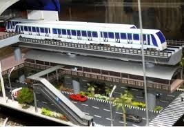 Miniature modèle architecturale qui respecte l'environnement de fabricant pour la planification de station de métro fournisseur