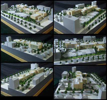 Le fabricant modèle architectural miniature durable pour la planification/terrain de gare ferroviaire modèle fournisseur
