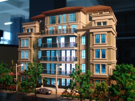 modèle de bâtiment modèle architectural miniature du fabricant 3D/villa/fabrication résidentielle de modèle d'échelle de maison fournisseur