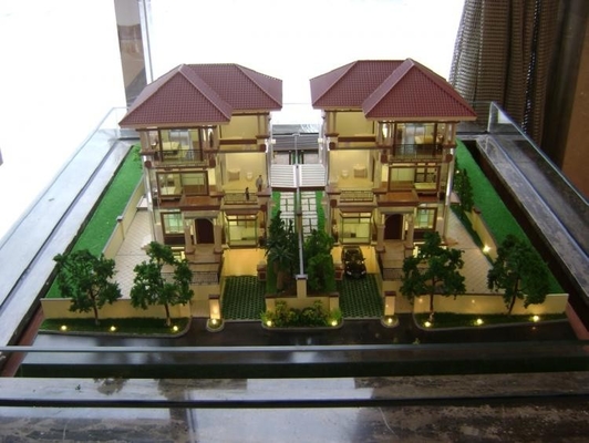 modèle de bâtiment modèle architectural miniature du fabricant 3D/villa/fabrication résidentielle de modèle d'échelle de maison fournisseur