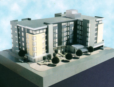 Fabricant modèle architectural qui respecte l'environnement pour la construction d'hôpital fournisseur