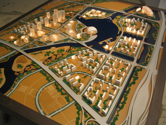 beau fabricant 3D modèle architectural fort pour la planification de plage fournisseur