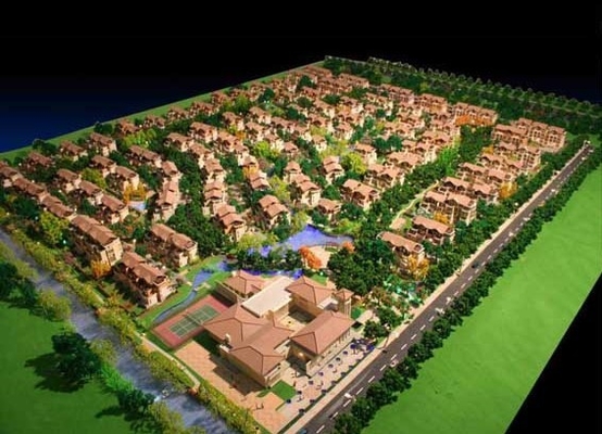 Modèle architectural d'hôtel faisant à approvisionnements 3D le CE virtuel ROHS fournisseur