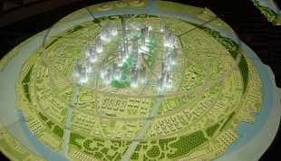 Fabricant modèle architectural commémoratif national de ville avec le beau processus 3D fournisseur