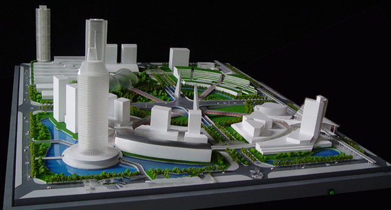 Fabricant modèle architectural commémoratif national de ville avec le beau processus 3D fournisseur