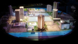 La ville du monde domine fabricant modèle architectural, modèle d'échelle résidentiel fournisseur