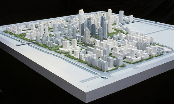 La ville du monde domine fabricant modèle architectural, modèle d'échelle résidentiel fournisseur